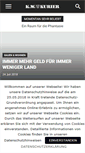 Mobile Screenshot of kw-kurier.de
